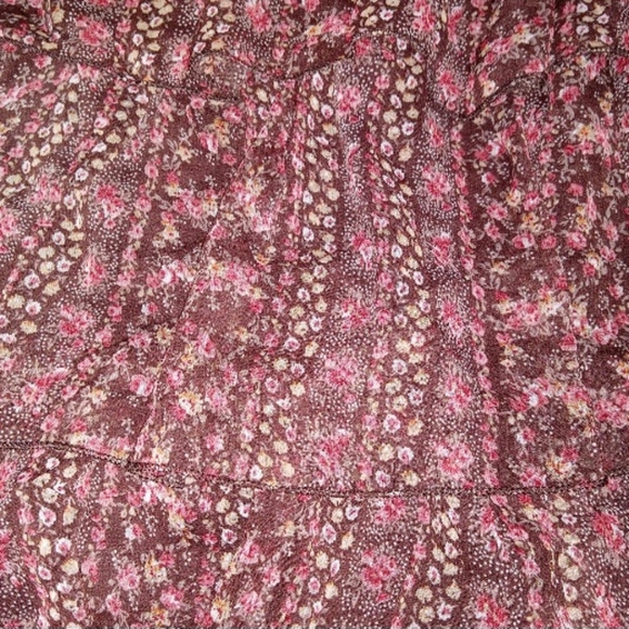 Rue21 Brown Tiered Strapless Dress Night Out - Picture 4 of 10